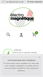 Mobile Screenshot of electromagnetique.com
